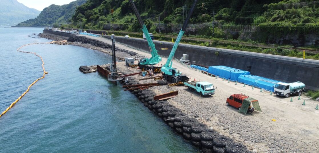 鹿児島10号白浜地区工事用道路整備（その２）工事