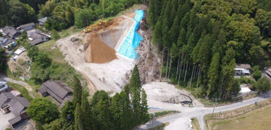 県単道路整備（改良）工事（岡村Ｒ４‐１工区）