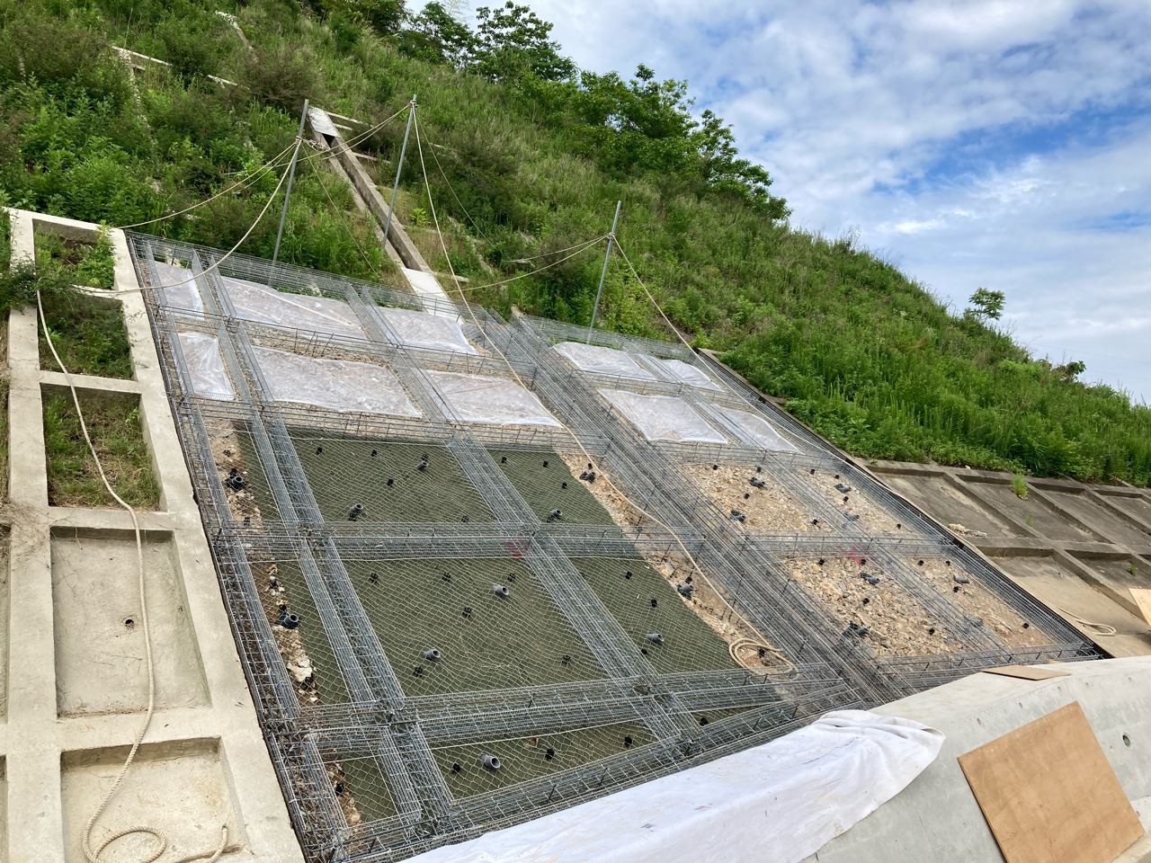 大規模特定砂防等（急傾斜）工事（古城R6-1工区）