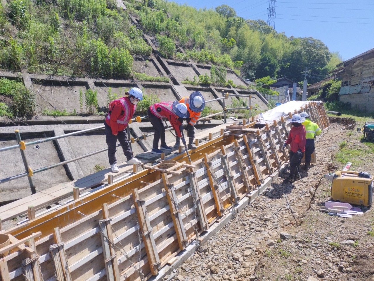 大規模特定砂防等（急傾斜）工事（古城R6-1工区）