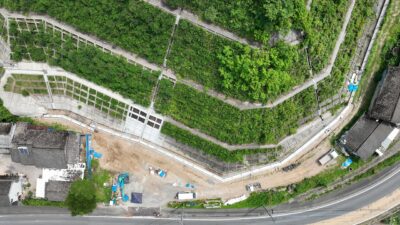 大規模特定砂防等（急傾斜）工事（古城R6-1工区）