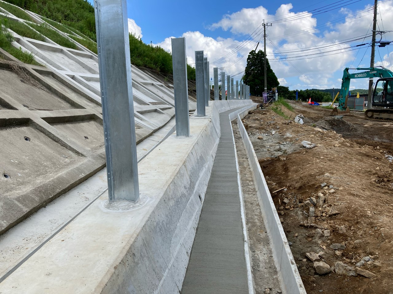 大規模特定砂防等（急傾斜）工事（古城R6-1工区） – 福地建設