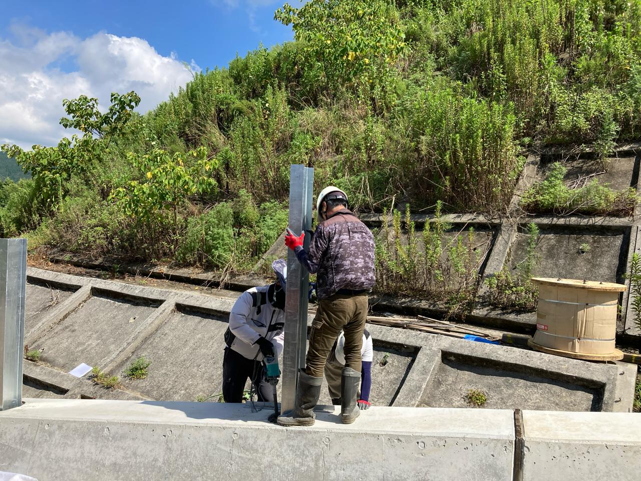 大規模特定砂防等（急傾斜）工事（古城R6-1工区）