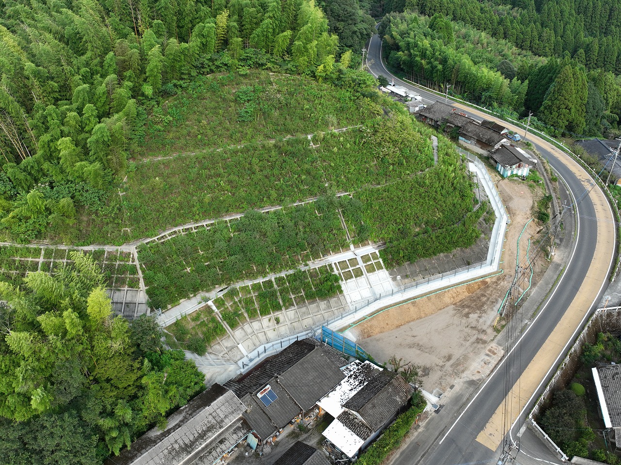 大規模特定砂防等（急傾斜）工事（古城R6-1工区）