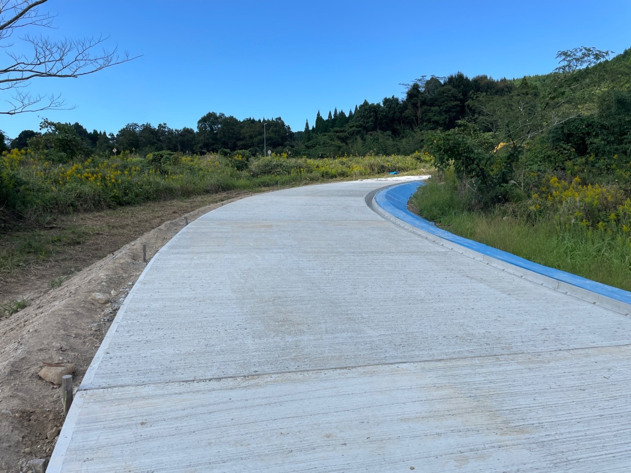 道路改築工事(溝辺道路0国債R6-1工区)