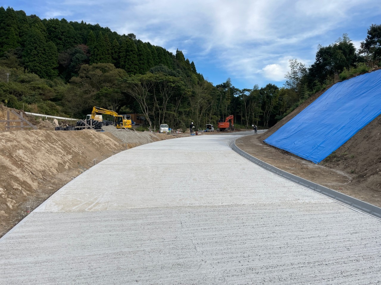 道路改築工事(溝辺道路0国債R6-1工区)