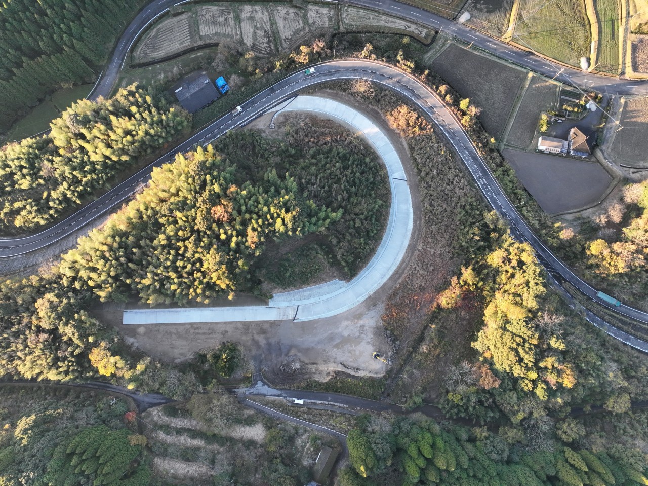 道路改築工事（溝辺道路0国債R6-1工区）