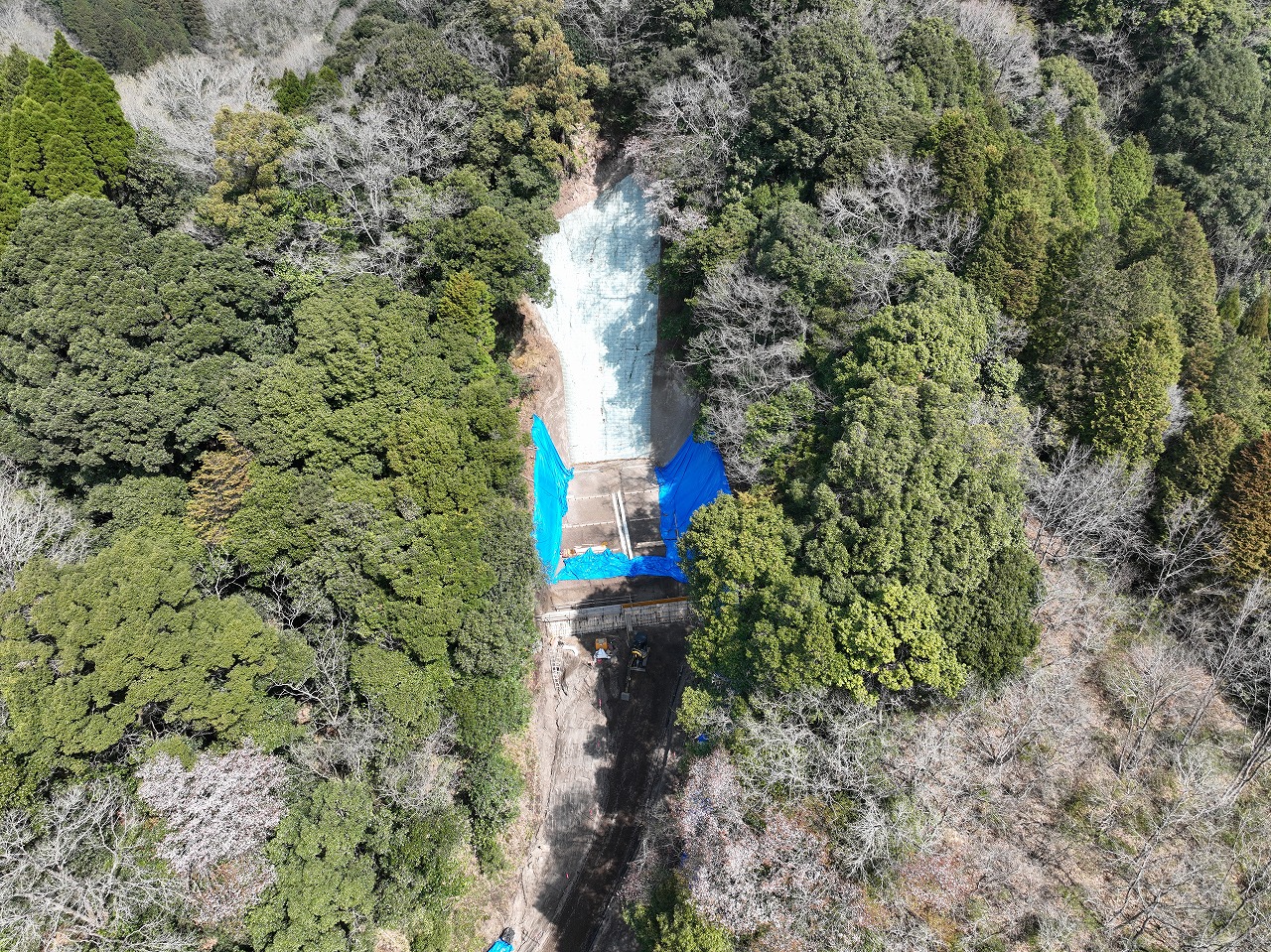 令和7年度　県営県単治山事業（高尾尻）