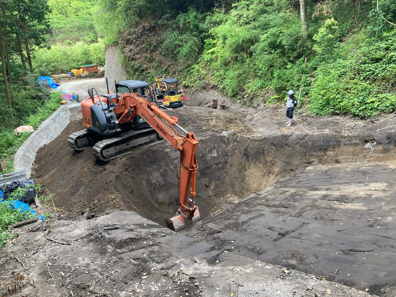 令和7年度　県営県単治山事業（高尾尻）