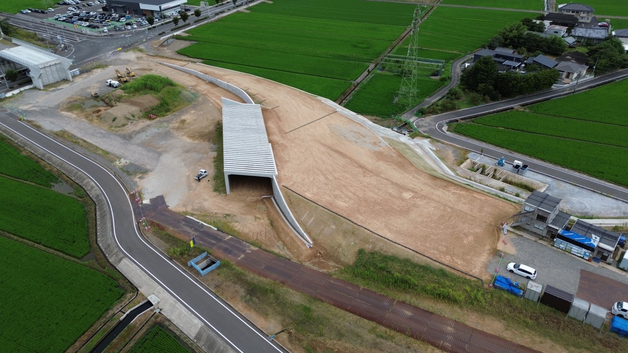 鹿児島3号下知識地区5工区改良外工事