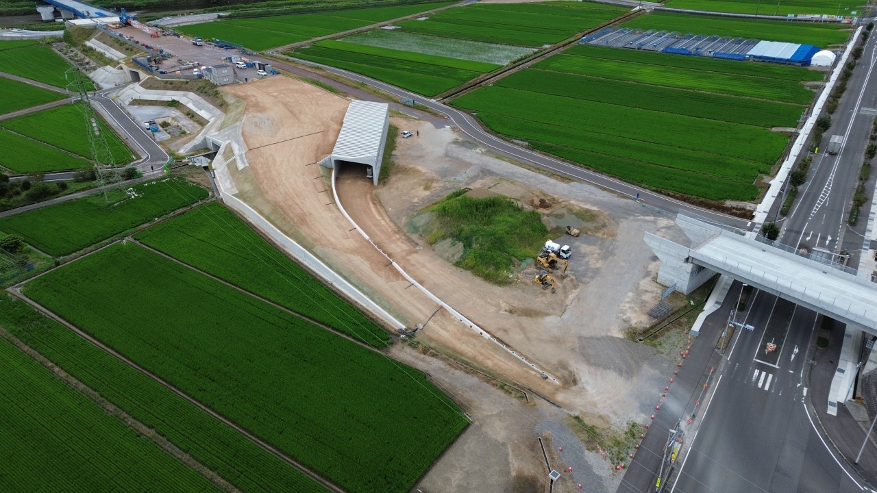 鹿児島3号下知識地区5工区改良外工事